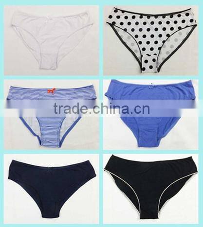 2015 hot selling ladies underwear brief underwear stock lot