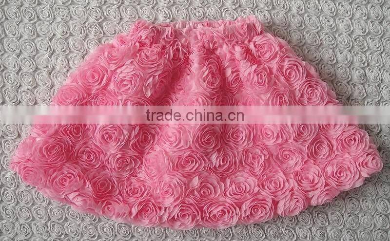 Wholesale Baby Hot Pink Rosette Tank Tops Pettitop Toddler Lace Shirt
