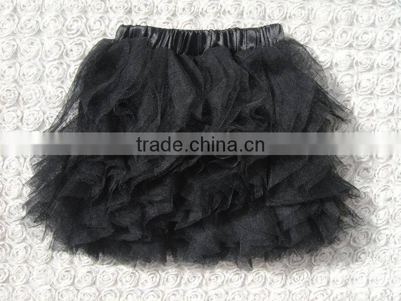 High quality white baby skirts children tulle skirt and romantic tutu