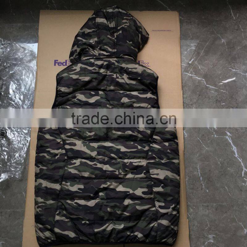 New manufacture winter men jacket camouflage vest