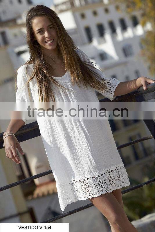 ladies white cotton top