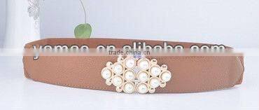 newest lady fashion camel beads belt