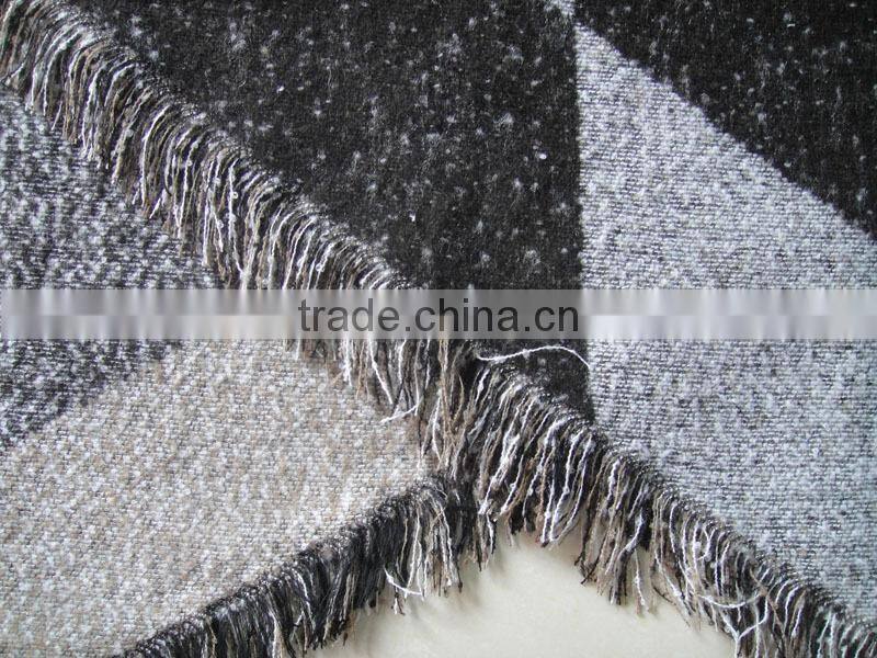 Fashion stylish acrylic knitted shawl