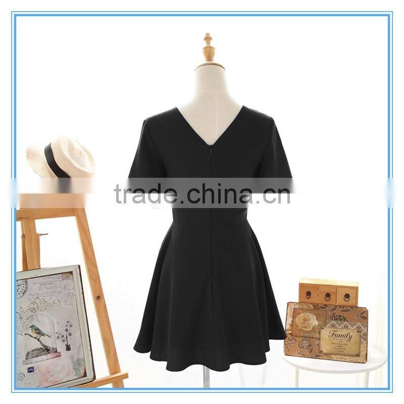 Korean Short Umbrella Dresses New Fashion Ladies New Model Dress