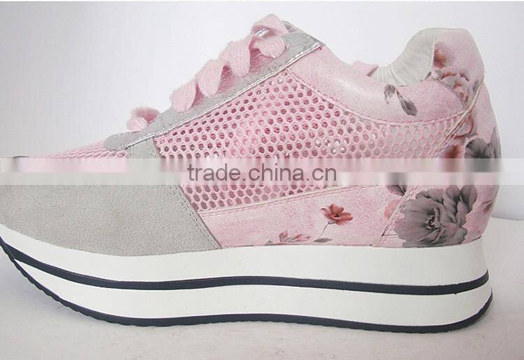 Popular retro style 36-40 size women shoes 2017 sport