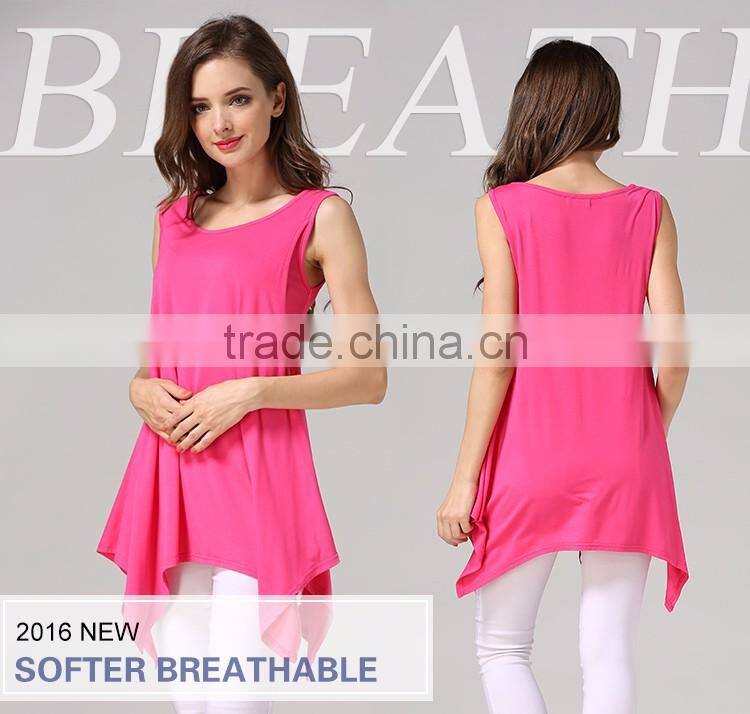 Mamalove Sleeveless Nursing Clothes Loose and Comfortable Pregnant Women T-shirts Breastfeed Top