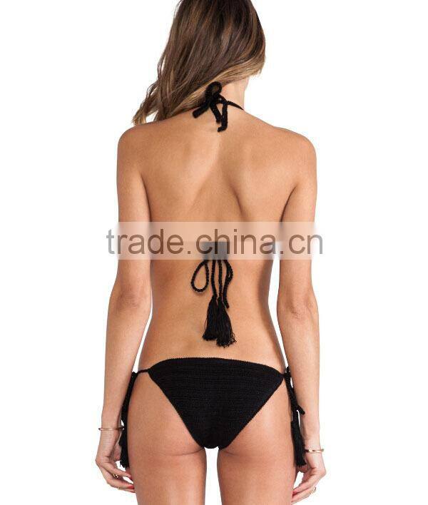 2016 Sexy Girl Handmade Crochet Bikini Swimwear Patterns