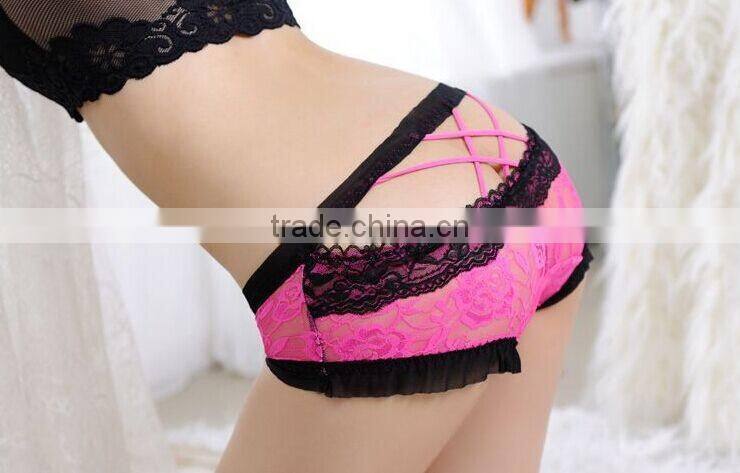 2016 New Explosion Model Ladies Sexy Underwear Silk Waist Sexy Thong Sexy Lingerie T-back