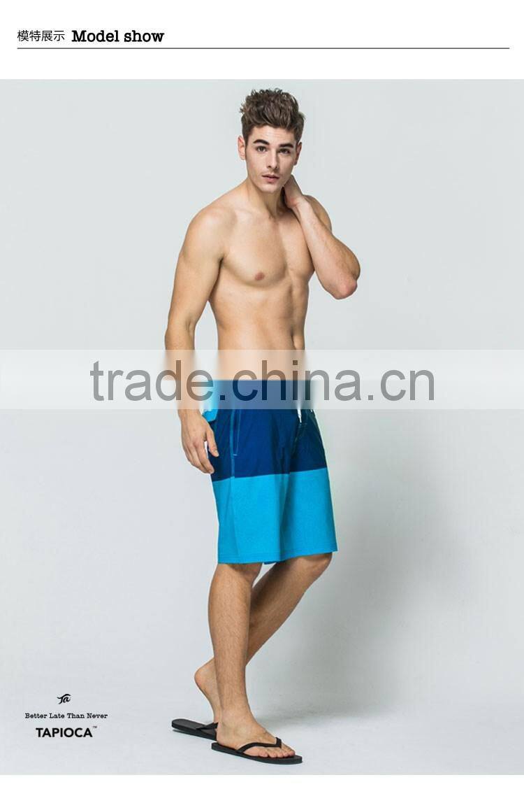 95%Polyester&5%Spandex Beach Wear Ready-Made Man Popular Sport Wear