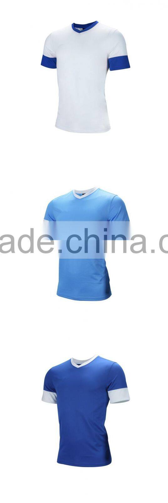 Short Sleeve Blank t-shirt OEM Logo Dry Fit 100% Polyester T Shirt