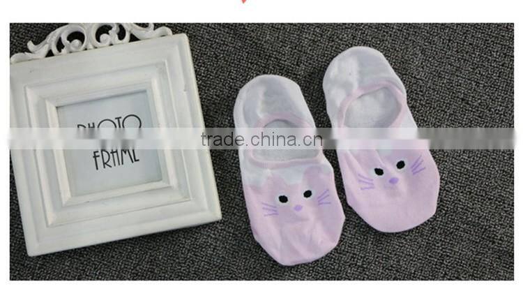 High Quality Female Animal Cat 6 Colors Cat Cartoon Socks Women Cotton Floor length sock for Lady Girl