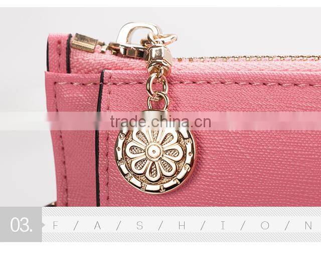 Wholesales Guangzhou Genuine Cow Leather Ladies Envelope Clutch Bag Women Clutch HandBag