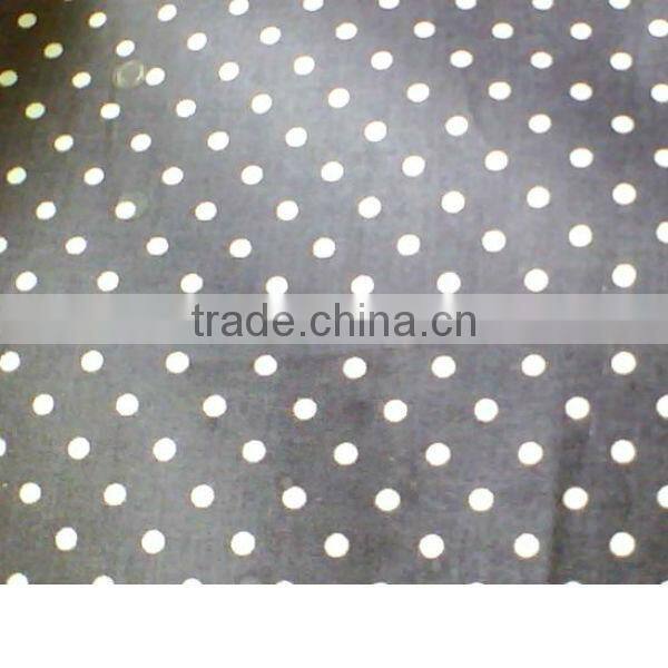 100% cotton printed and painted skin membrane fabric