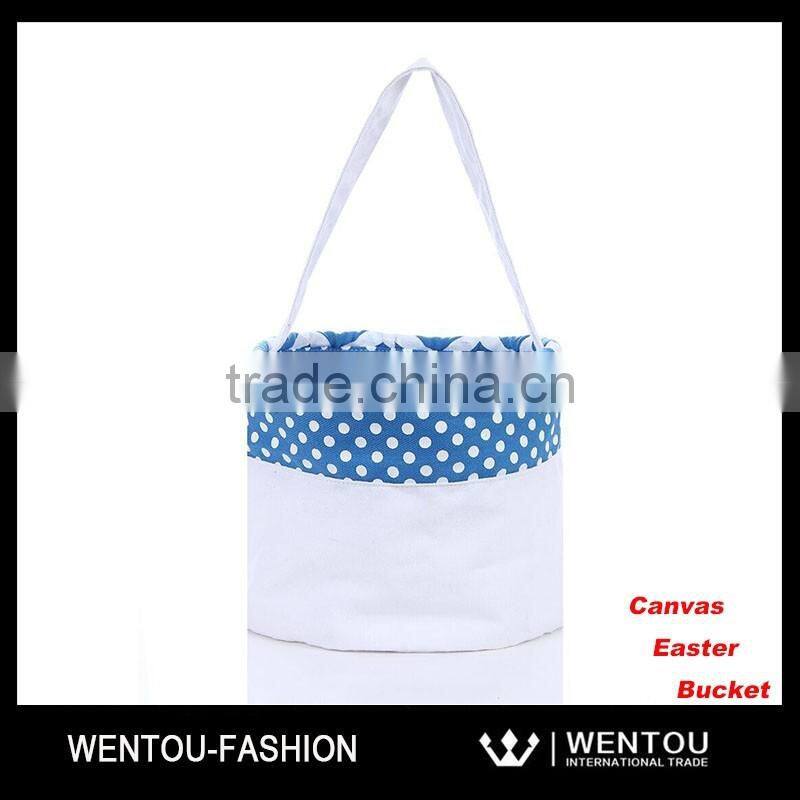 Hot Selling Canvas Easter Children's Bucket