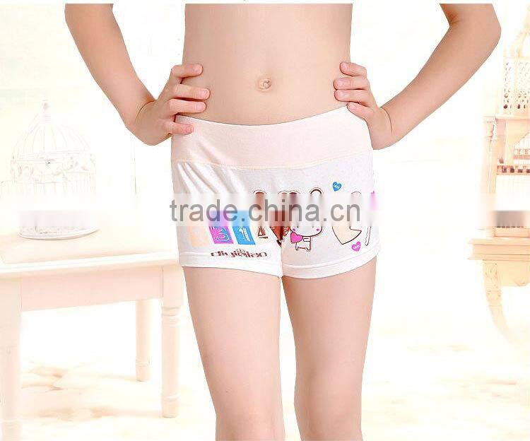 carton girl panty briefs seamless lingerie kids underwear for girls