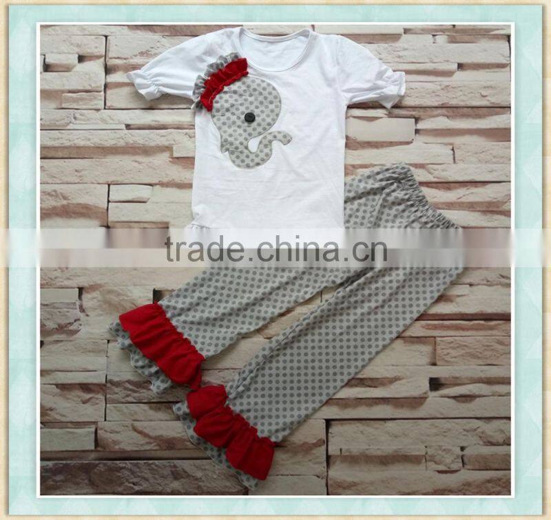 wholesale children wear Halloween boutique cartoon owl clothing outfit kids clothing