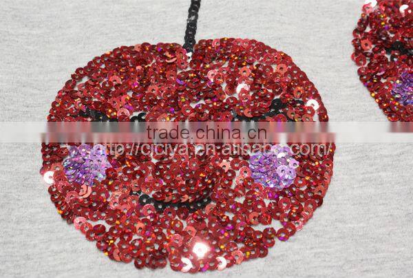 Wholesale new summer S/S top and legging pajamas for women yellow colored pajamas set