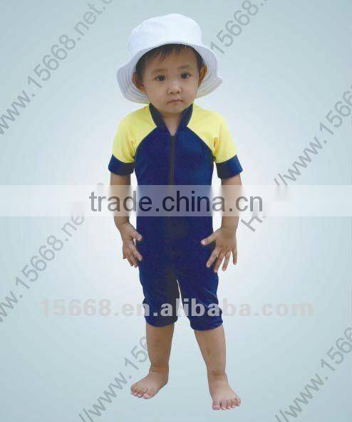 GR-Y0063 wholesale lycra suit rash guard suit for kid