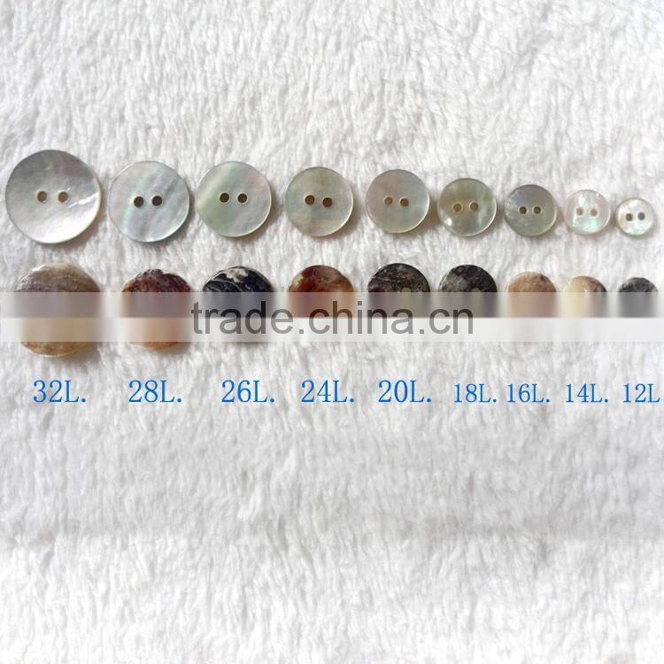 Wholesale Custom Natural Laser Pearl Agoya Shell Buttons For Shirts