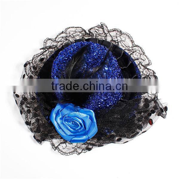 Fashion Cut Hat Shape Party Hat Clip Hair Made In China