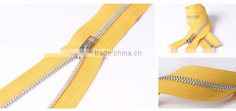 #5 O/E Aluminum Metal Zippers or Zips