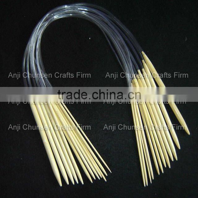 Natural Bamboo Circular Knitting Needles