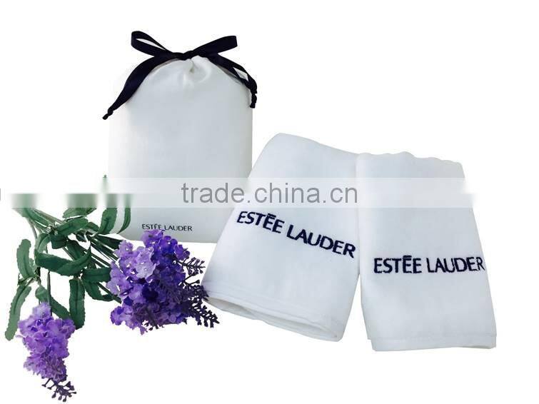 luxury 100% cotton cosmetic face towels