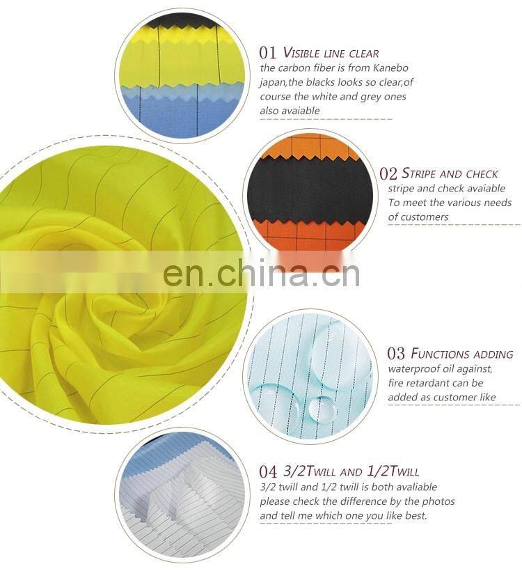 polyester anti-static waterproof flexible fabric