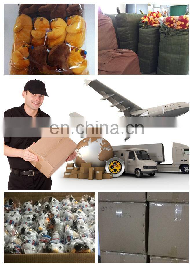 8" sitting height light brown stuffed plush Teddy Bear toy with CE certificate