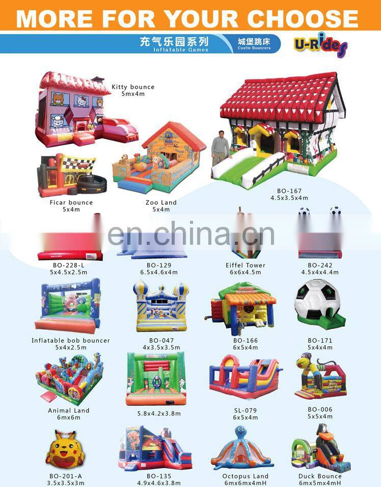 PVC tarpaulin inflatable bounce play house bouncing castles toys air bounce house for kids