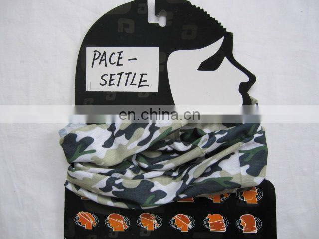 Promotional colorful seamless bandana 100% microfiber multifunctional bandana magic scarf