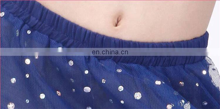 ET-128 Newest arrival multi-color indian Children performance belly dance costume including top and skirt and velvet scarf suit