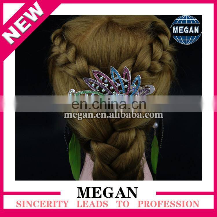 Cheap promotion rhinestone crystal hair ornament jewelry/headwear accessories