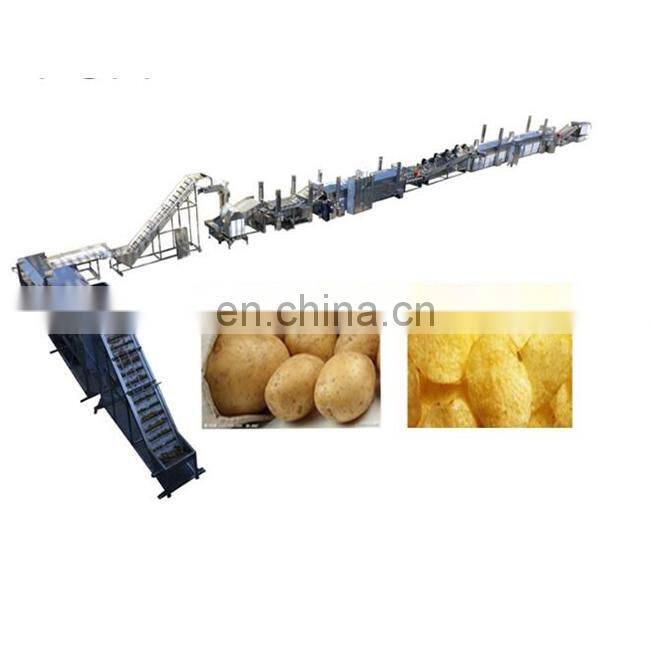 Small yield French fries potato chips production line