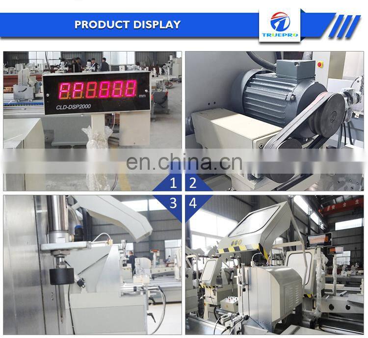 Arc bending digital for aluminum display double head precision cutting saw price