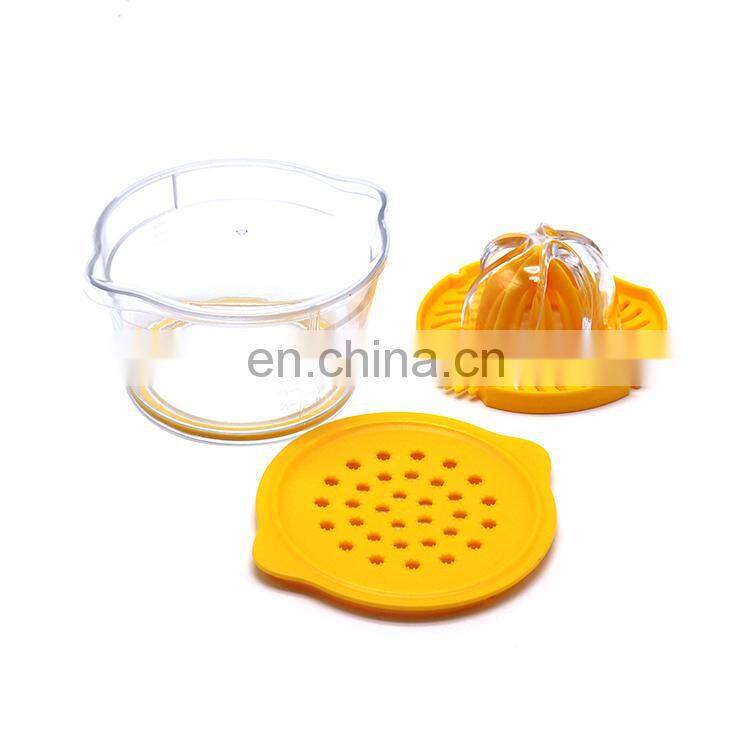 High Quality Multifunction Plastic Hand Press Juicer Citrus Juicer