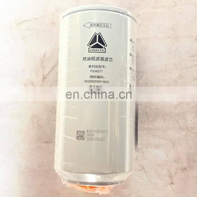 WG9921550182/2 fuel filter assembly for sinotruck howo trucks spare parts