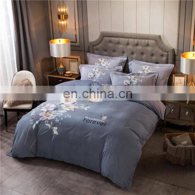 i@home Flower print comforter duvet bedsheets bedding set 100% cotton