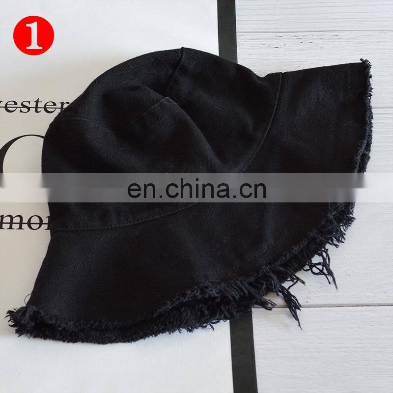 Fisherman's Hat For Women Fashion Solid Color Vacation Hat Girl Soft Bucket Hats Sun Bucket Hat Hip Hop Gorros