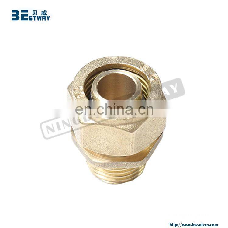 100% on-time shipment brass connector with quality control