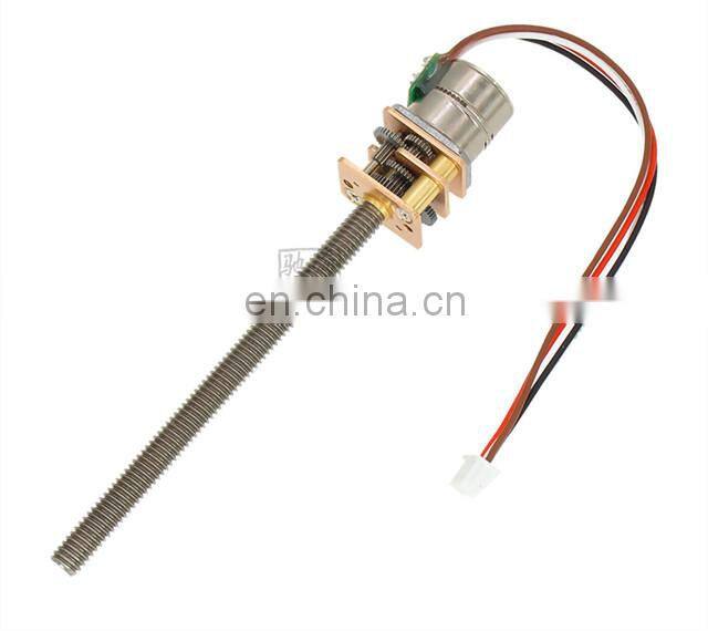 ChiHai Motor CHS-GM12-10BY-55M4 2 phase 4 wire Stepper Gear Motor 39 Ohm DC 5.0V 12.0V Long Thread Reduction Motor