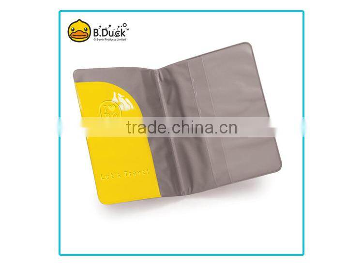 Hot sale duck printing wholesale pvc passport cover