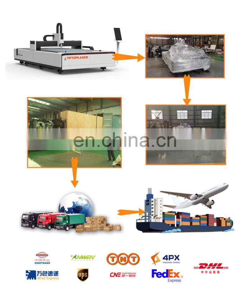China factory CNC Fiber cutting machine mild steel fiber laser cutting machine for metal steel
