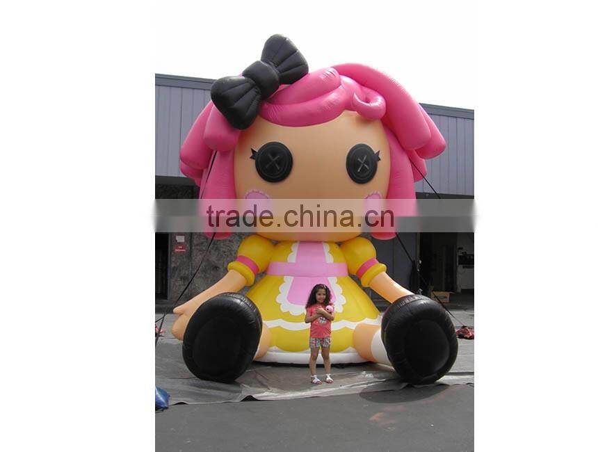 Favorable inflatable advertising girl characters in sell