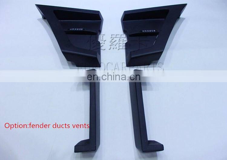 G CLASS W463 G63 G65 to B style normal kit PU material front lip with B emblems grille B emblem rear bumper