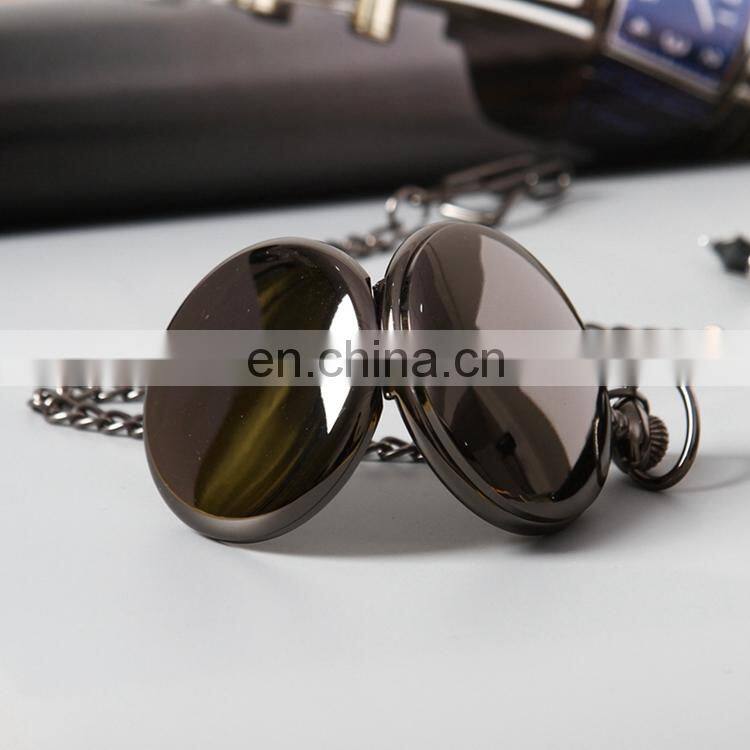 GOHUOS mens antique pocket watch man chain wrist Digital Watch For Men