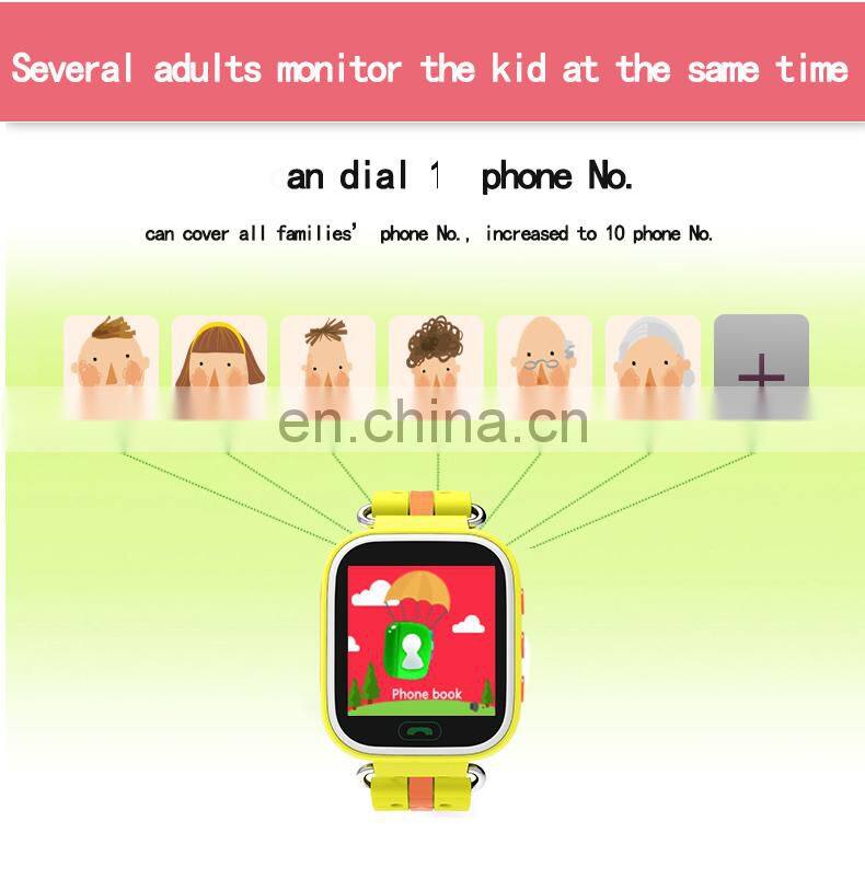 YQT China factory Wholesale Children Kids Smartwatch 2G SIM Card GSM Smart Watch For Kids Q523 Q90