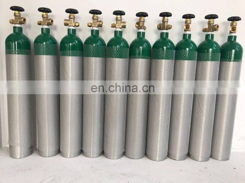 M122/M150 High Pressure Aluminum AA6061 Emergency pressure medical oxygen cylinder bag for domestic