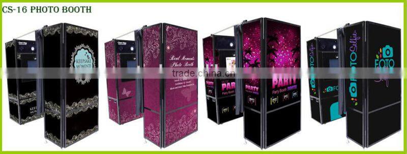 Hi-tech Touch Screen Wedding Photo Booth Rental With Wifi Facebook