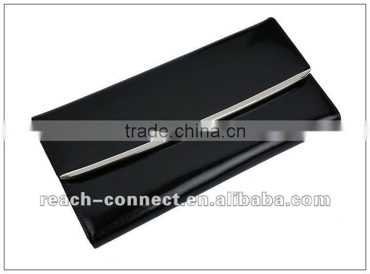 new design ladies genuine leather wallet